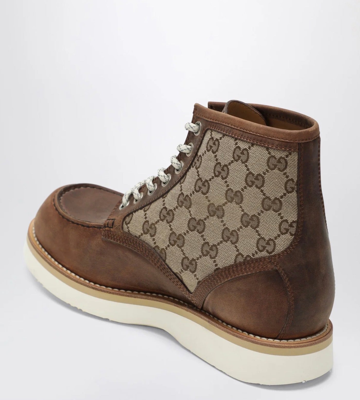 Gucci GG Laced Ankle Boots (120)