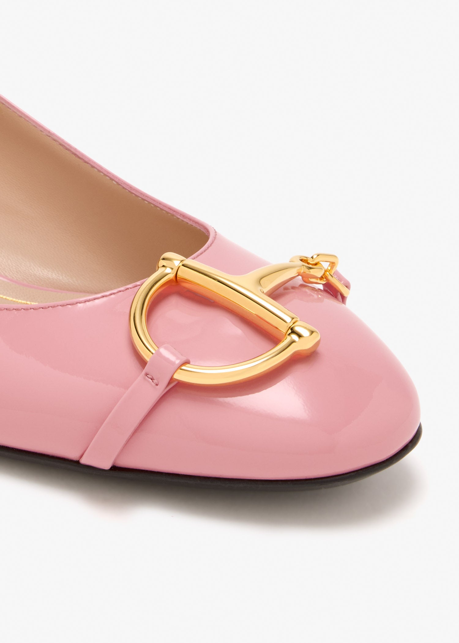 Gucci Half Horsebit Ballet Flats