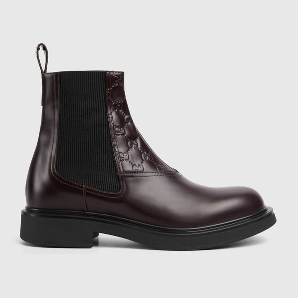 Gucci GG Detail Ankle Boots