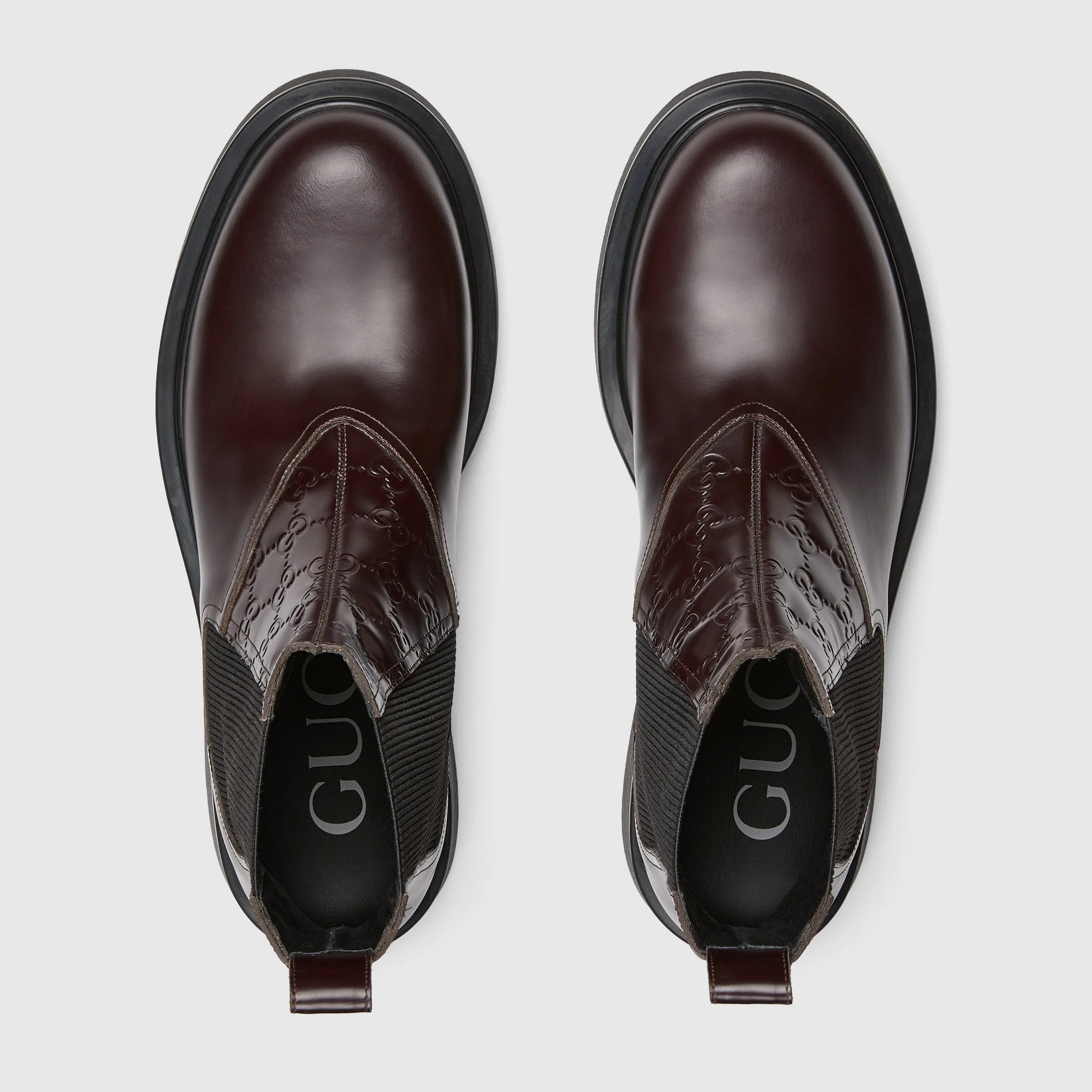 Gucci GG Detail Ankle Boots