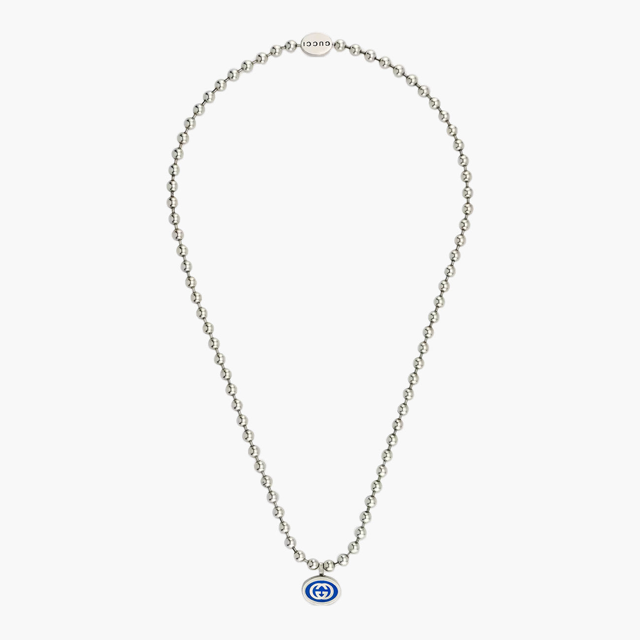 Gucci Interlocking G Boule Chain Unisex Necklace