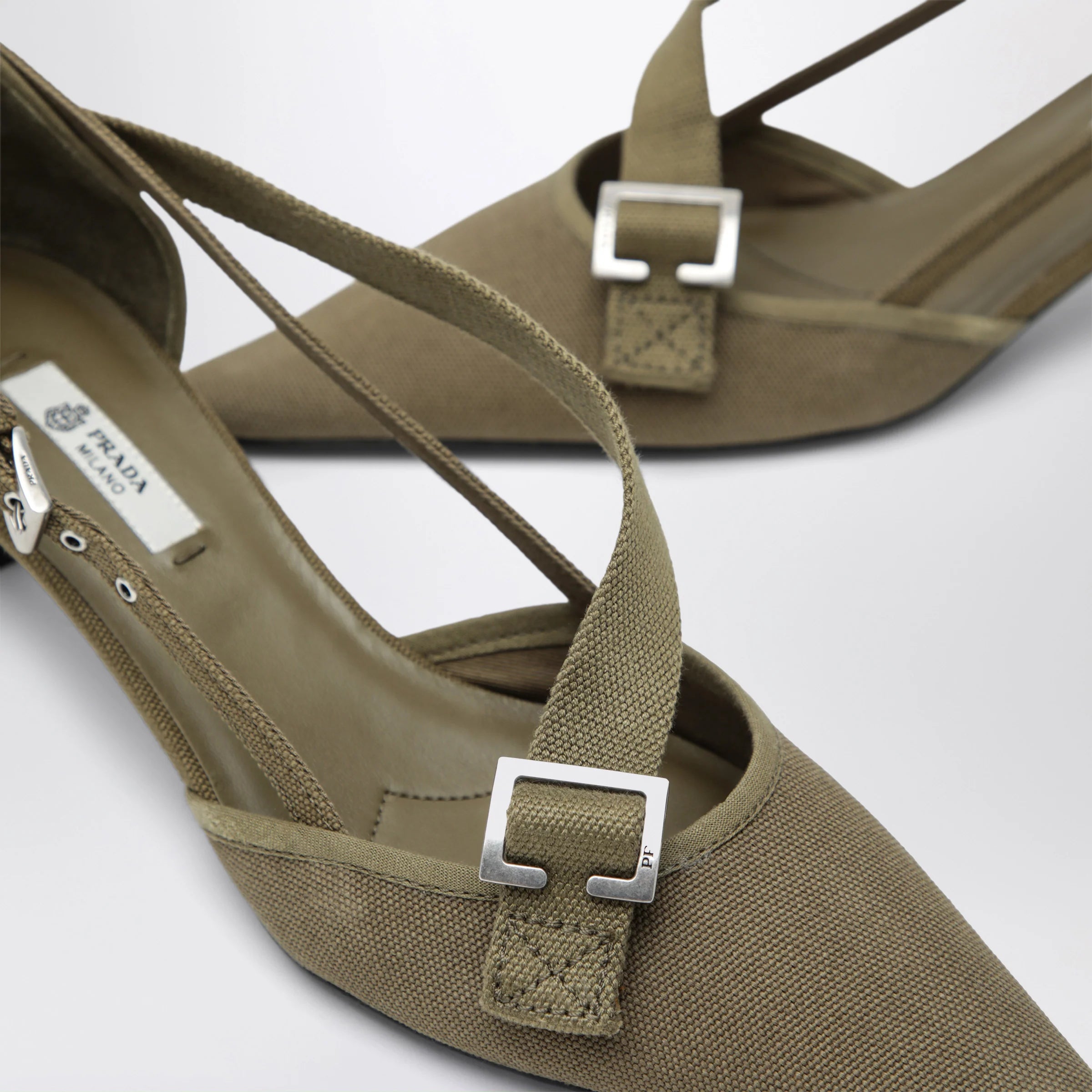 Prada Canvas Pumps (120)