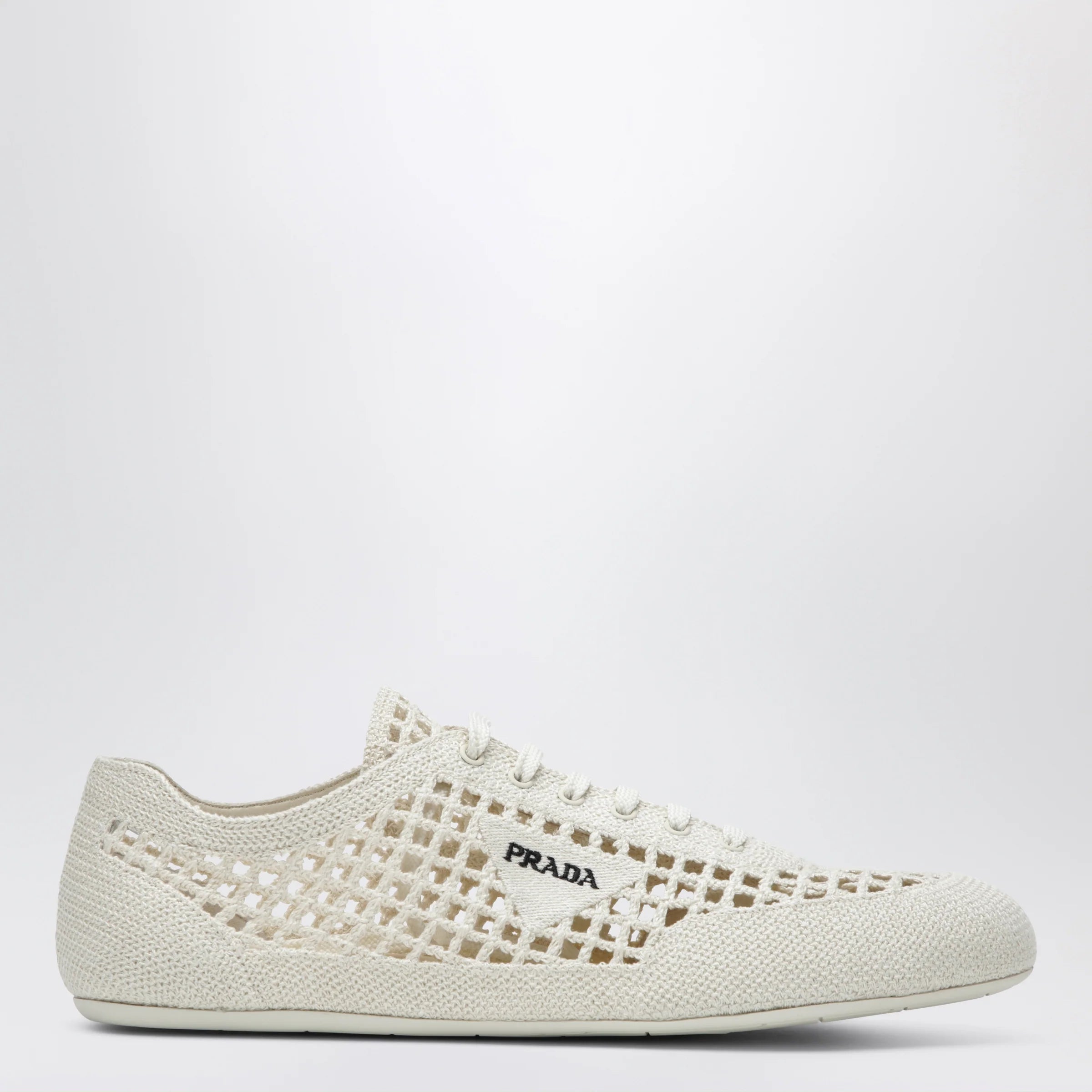 Prada Crochet Upper Sneakers (120)