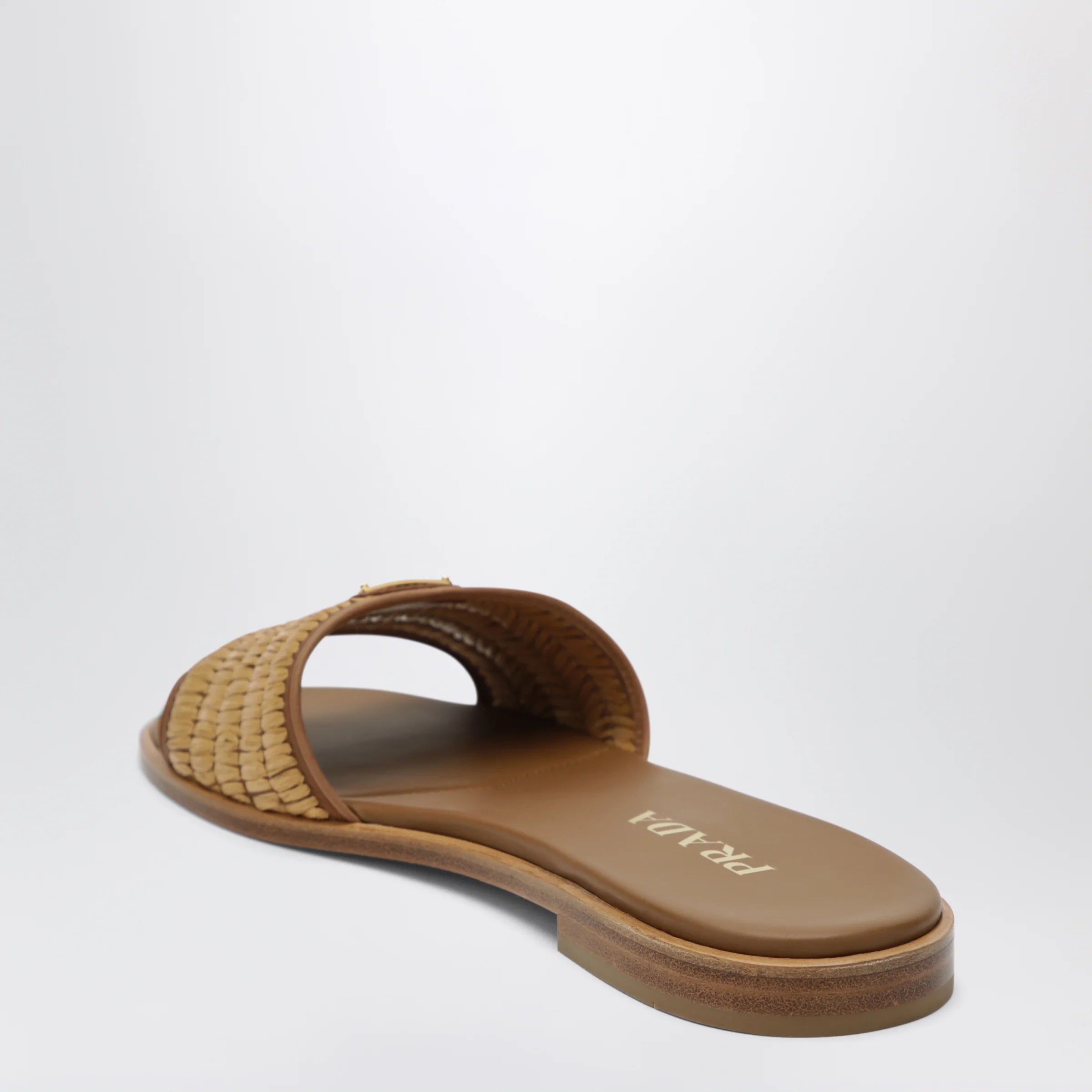 Prada Crochet Slide Sandal (120)