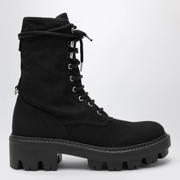 Prada Lace-up Ankle Boot (120)