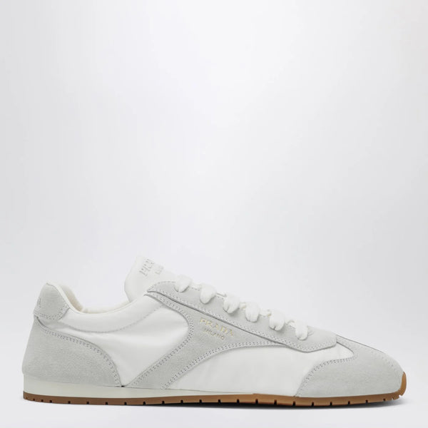 Prada Suede Inserts Sneaker (120)