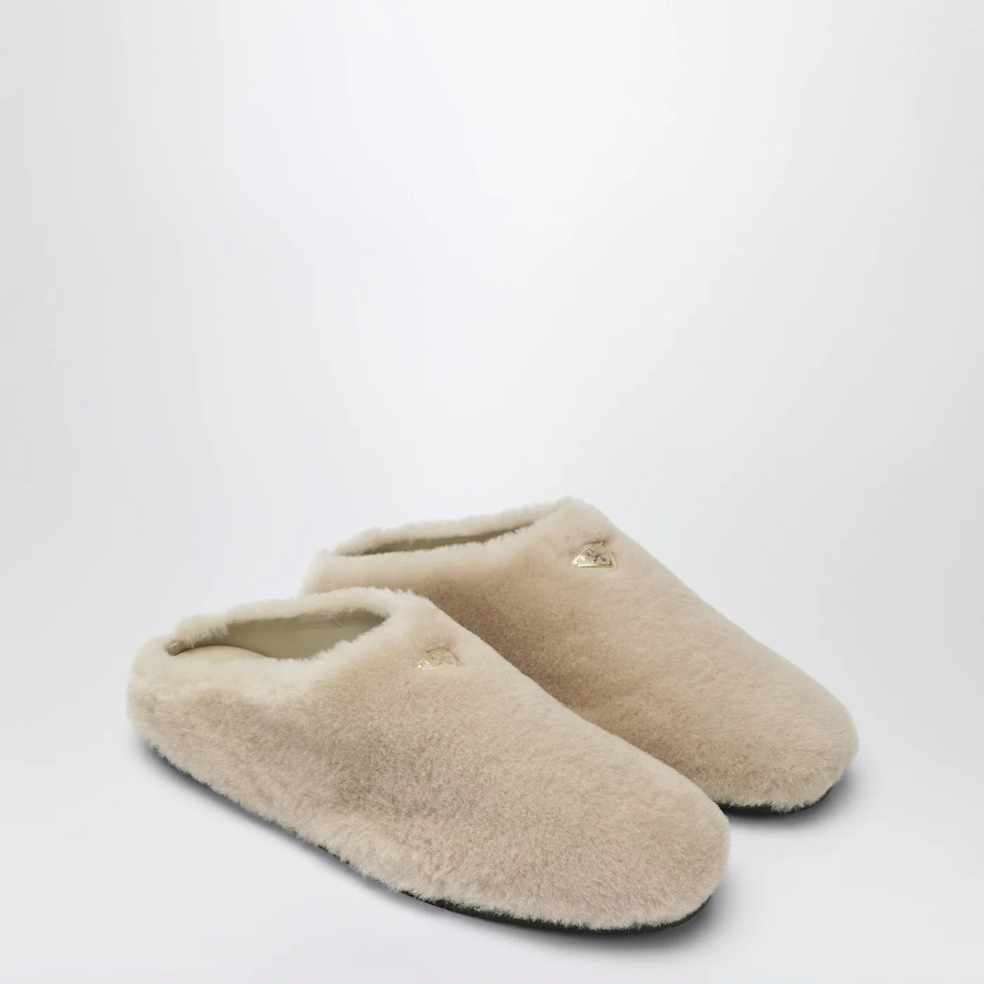 Prada Shearling Clogs (120)