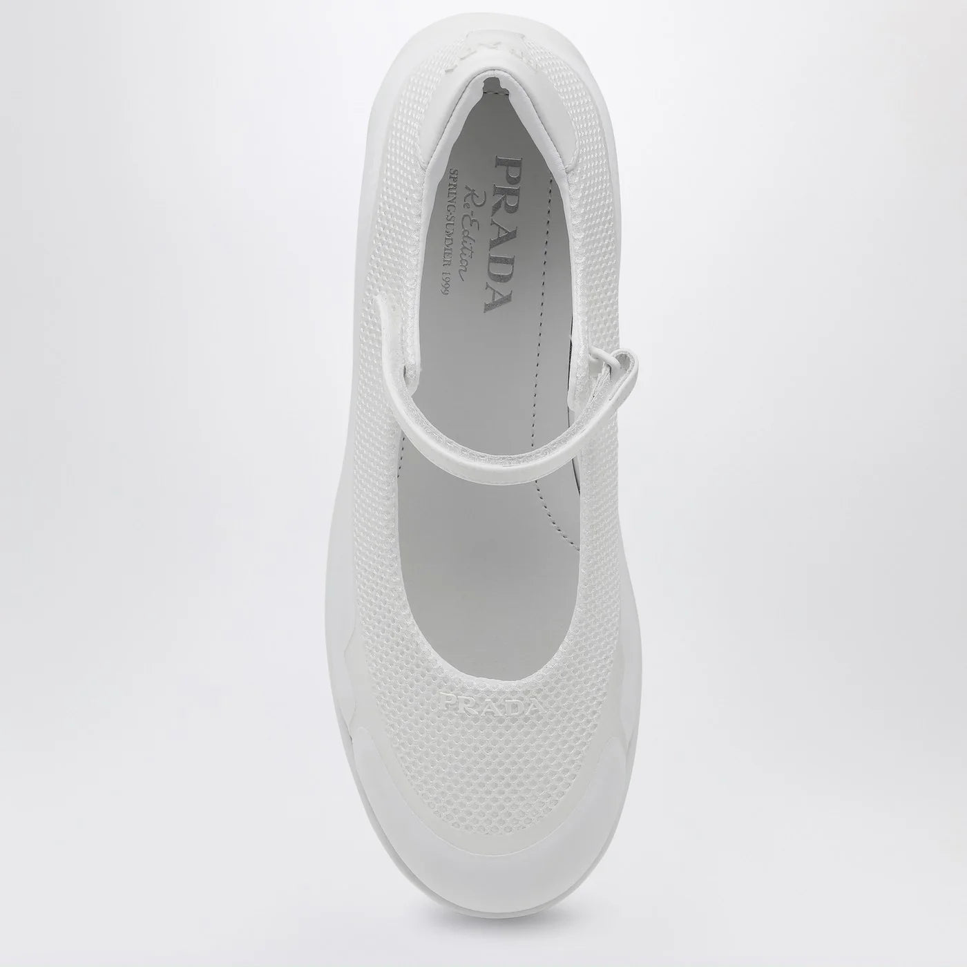 Prada Mesh Ballet Flat (120)