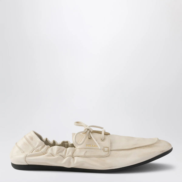 Prada Shuffle Boat Loafer (120)