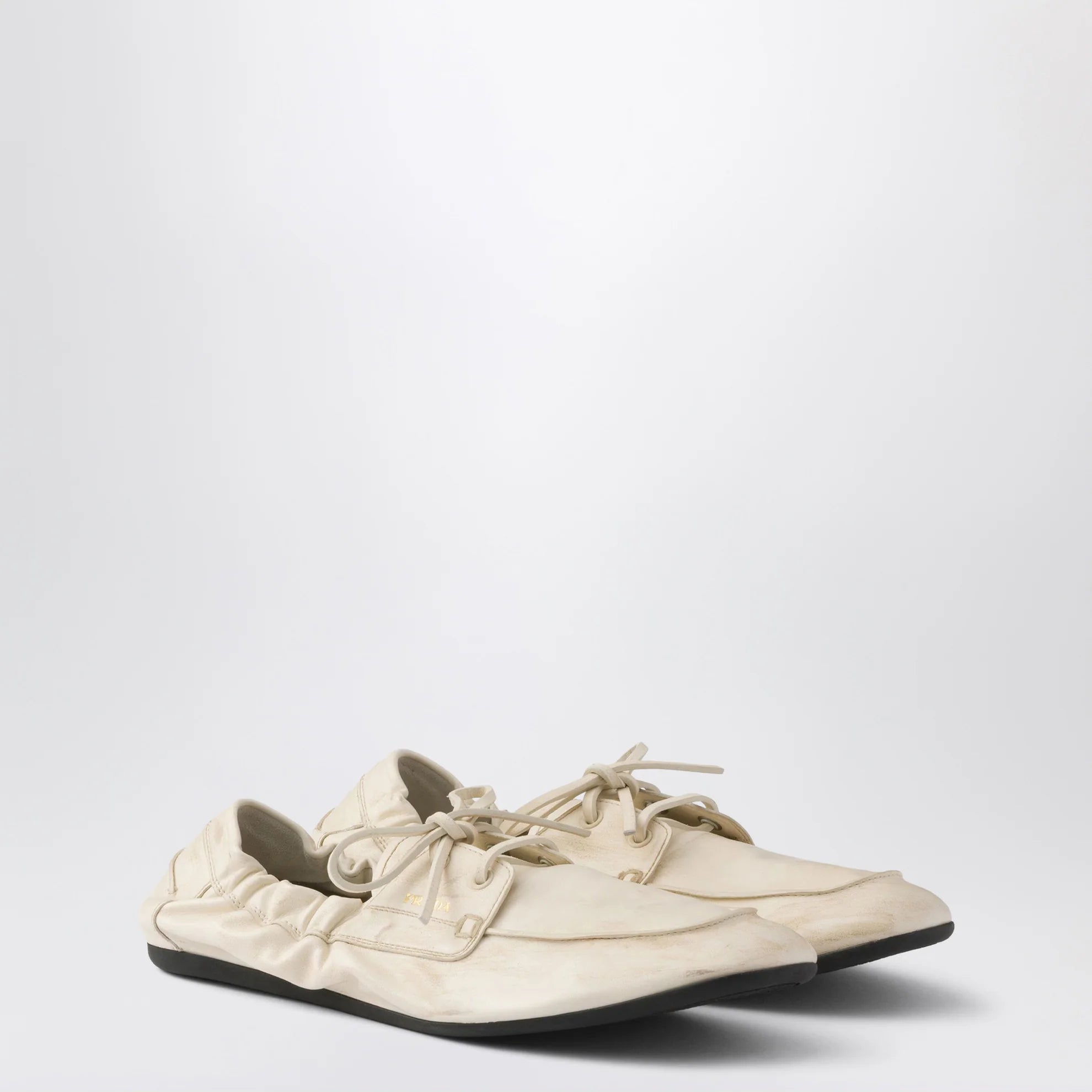 Prada Shuffle Boat Loafer (120)