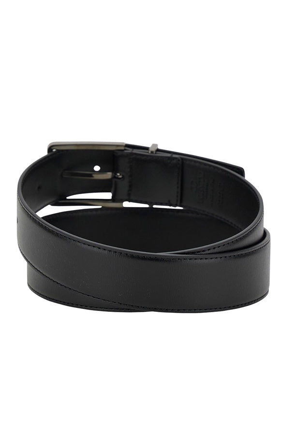 Valentino Garavani mini Vlogo chain leather belt 35mm