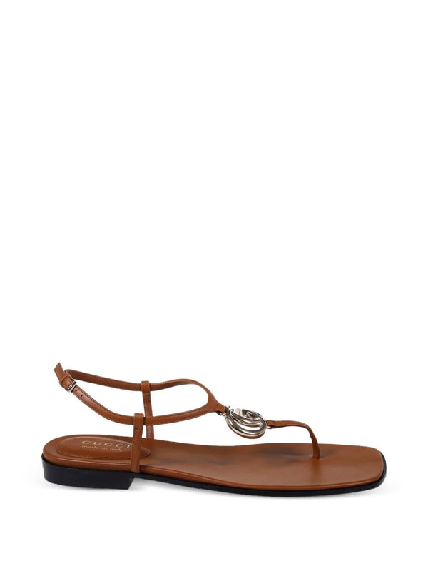 Gucci Double G Thong Sandals