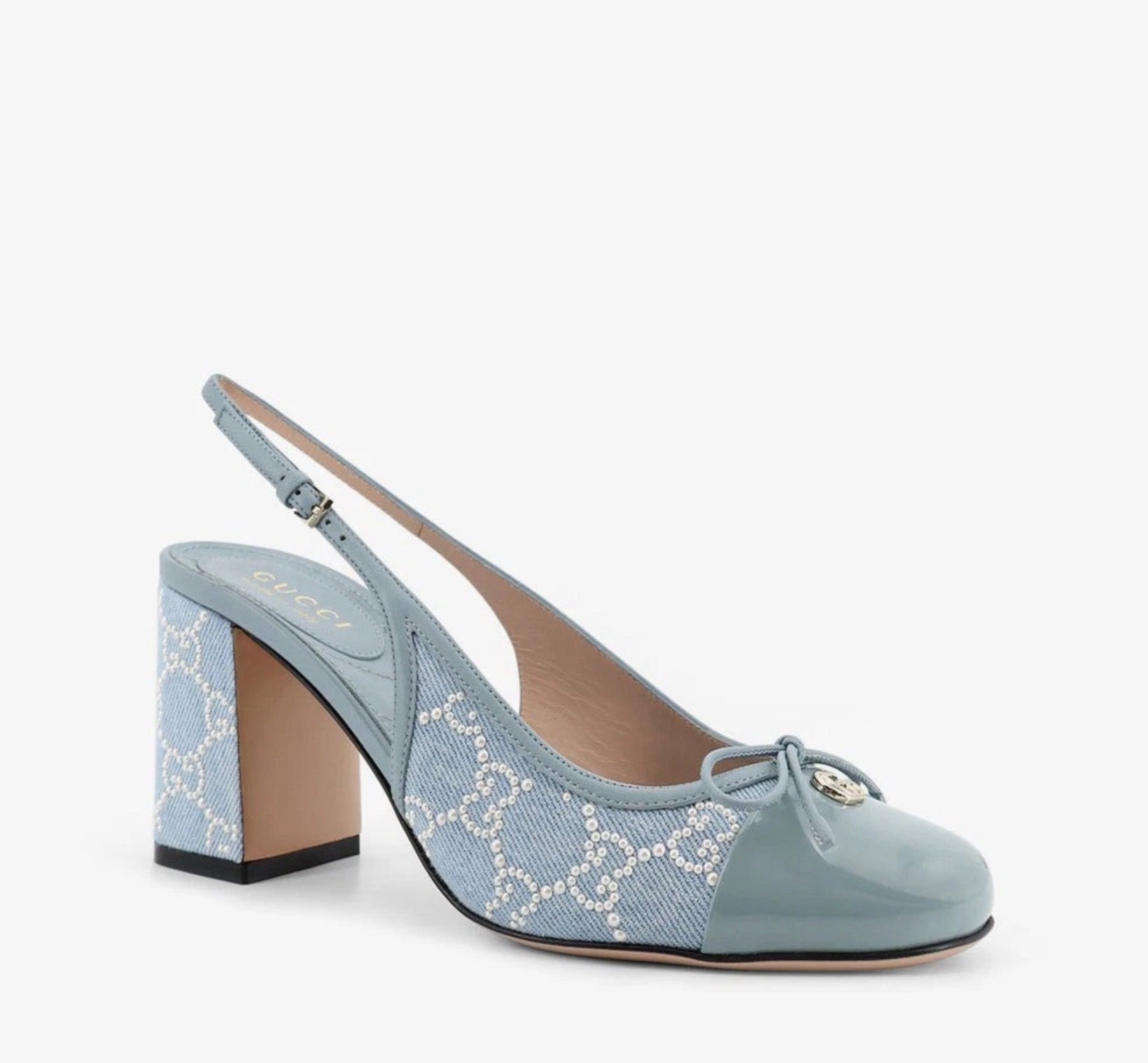Gucci Double G Slingback Pumps