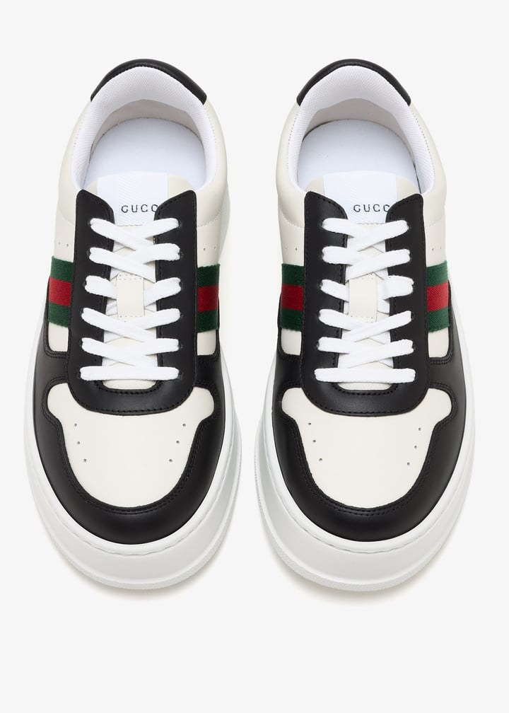 Gucci Web Chunky Trainer Sneakers