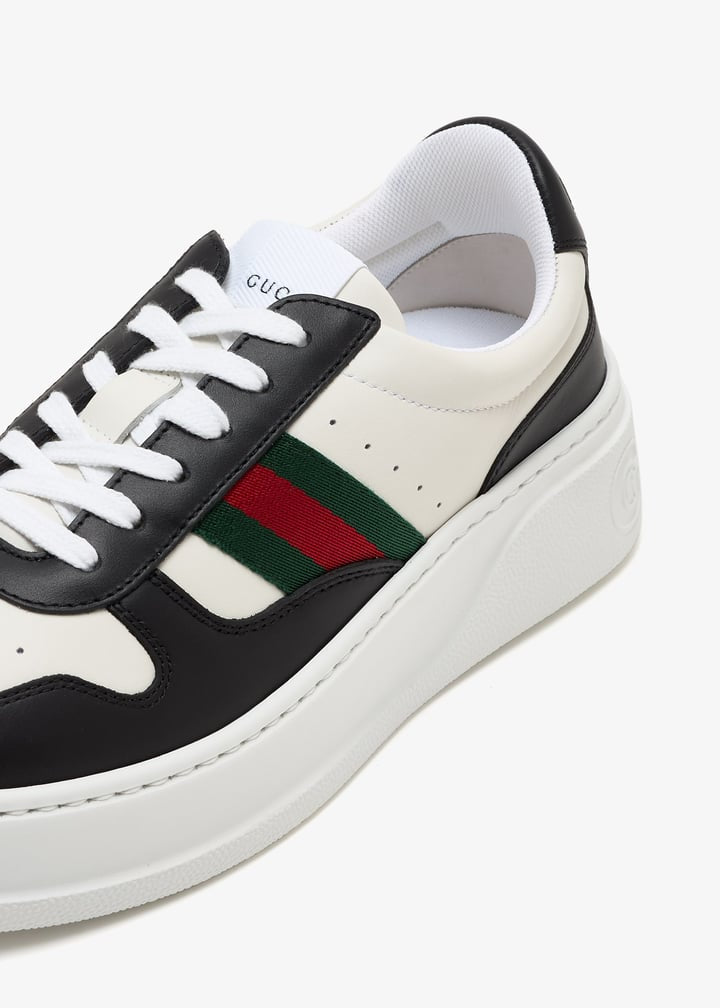 Gucci Web Chunky Trainer Sneakers
