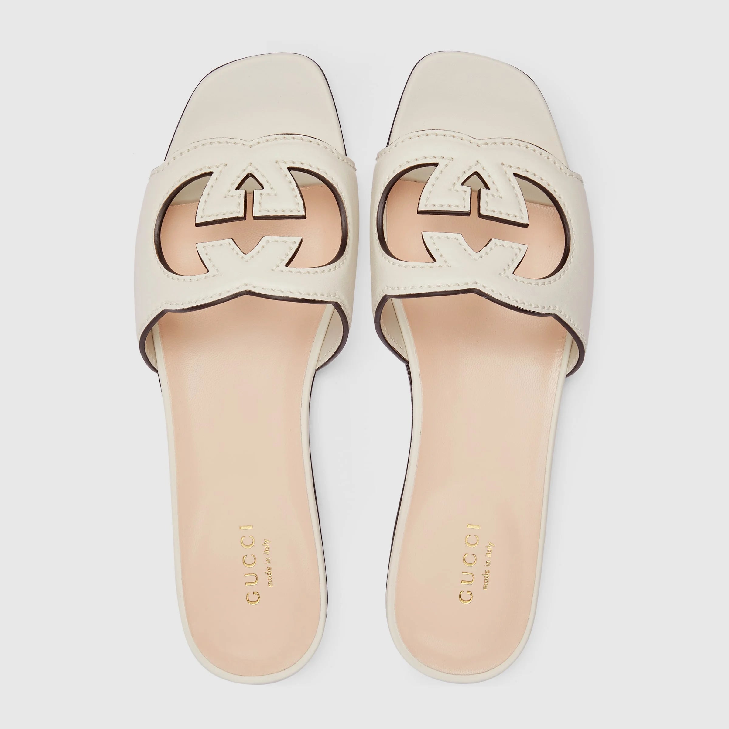 Gucci Interlocking G Slide Sandals