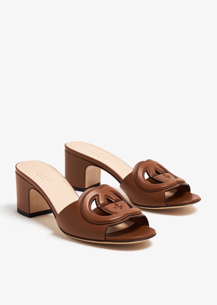 Gucci Interlocking G Slide Sandals
