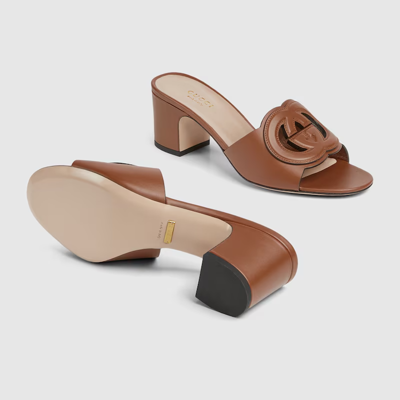 Gucci Interlocking G Slide Sandals