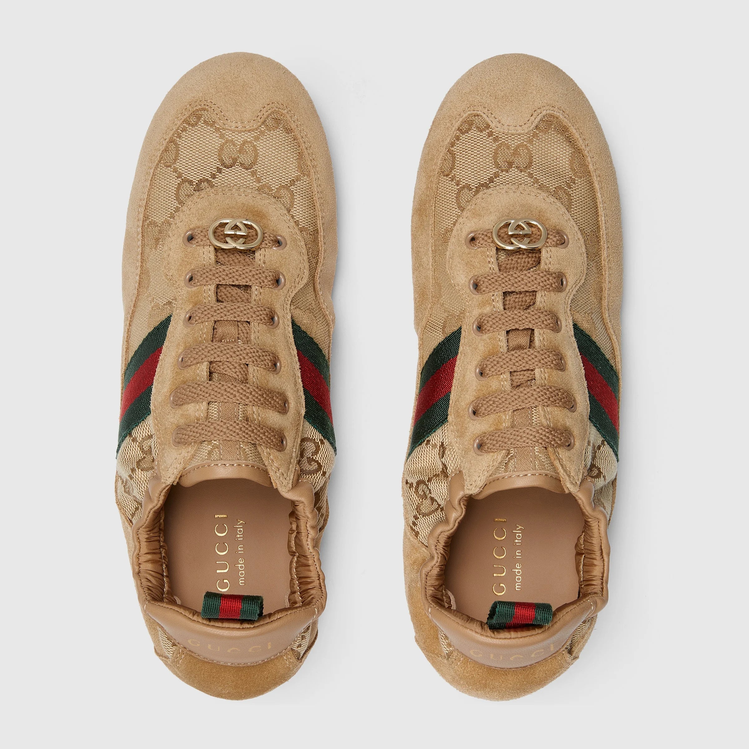 Gucci Shift Web Sneakers