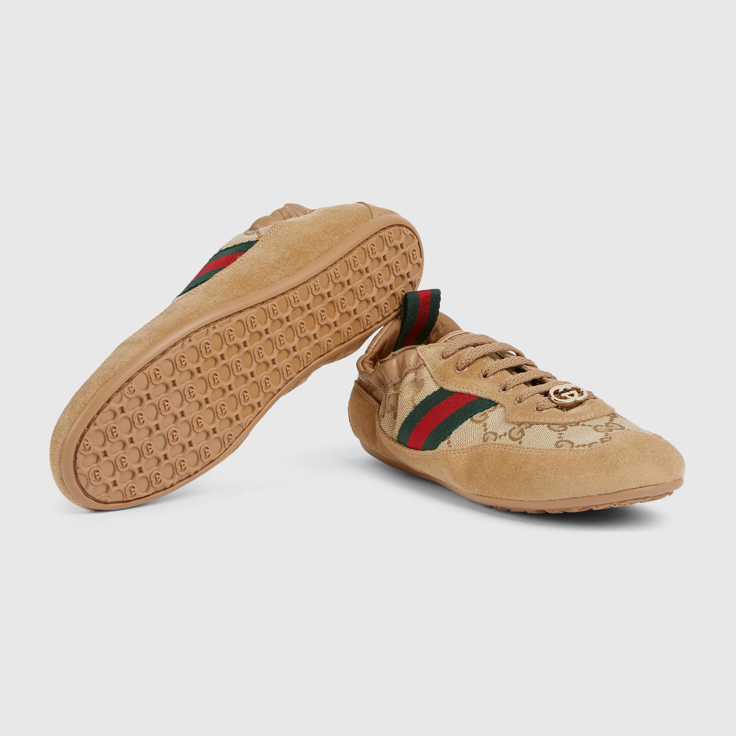 Gucci Shift Web Sneakers