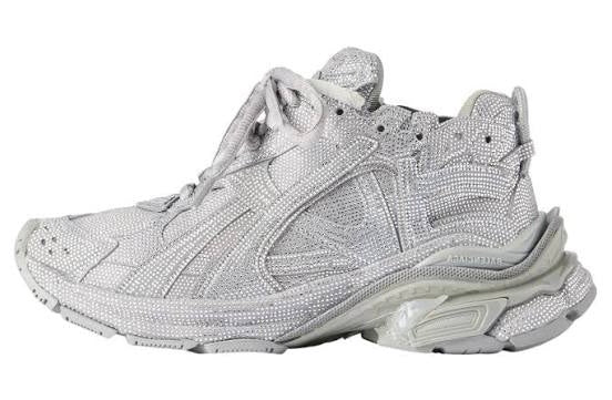 Balenciaga Runner Sneaker With Rhinestone