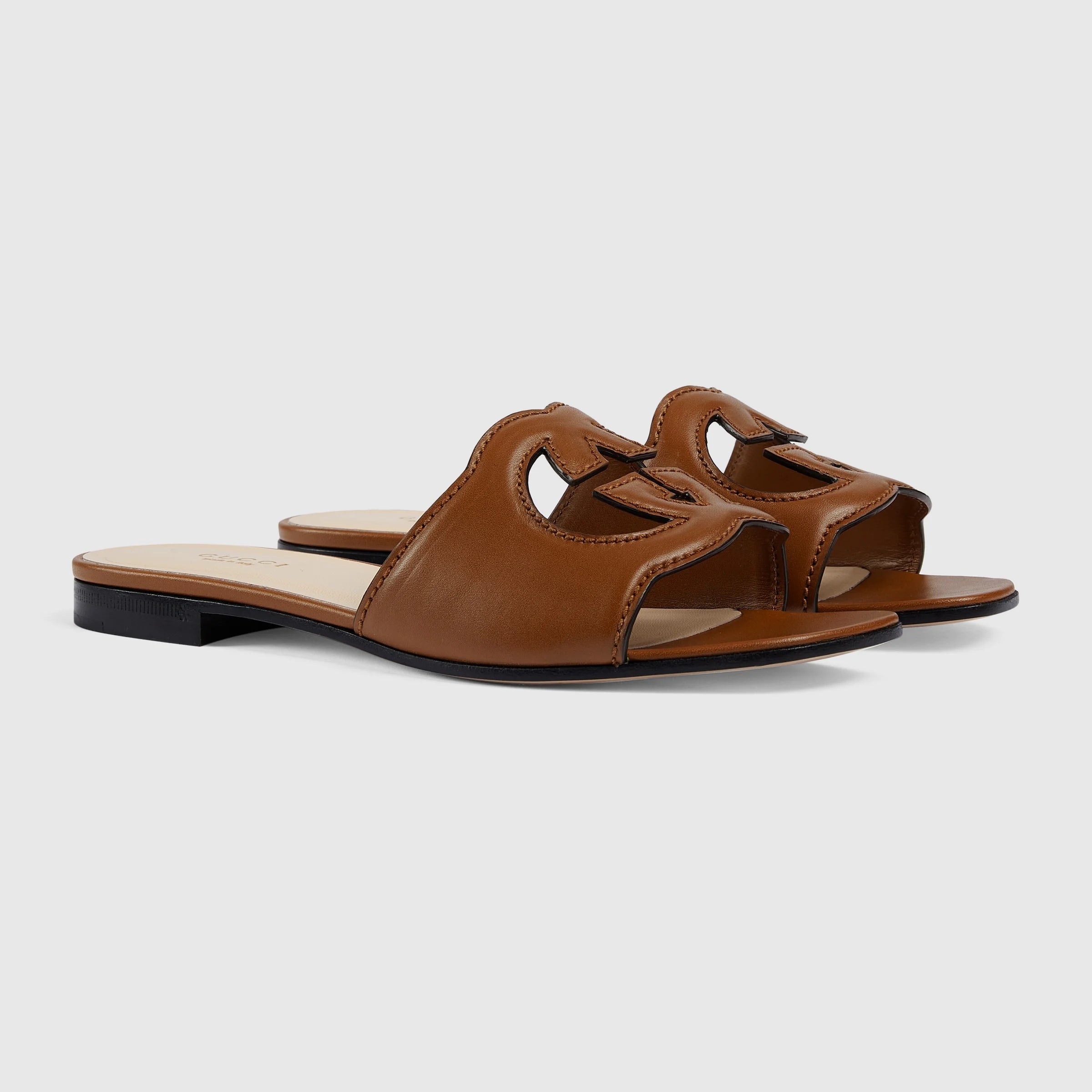Gucci Interlocking G Slide Sandals
