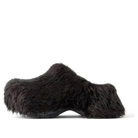 Balenciaga Crocs Mule Fake Fur