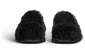 Balenciaga Crocs Mule Fake Fur