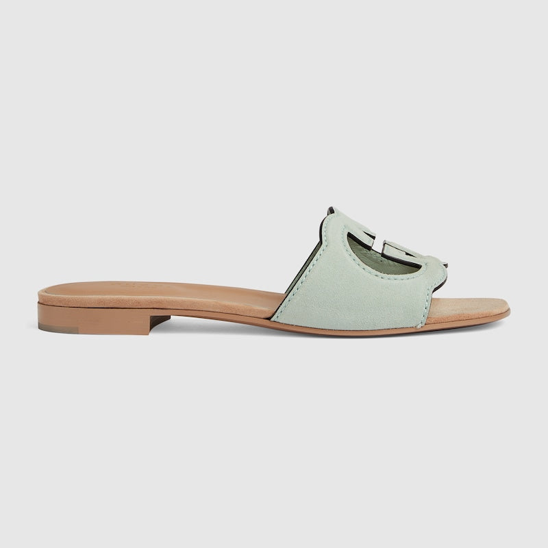 Gucci Interlocking G Slide Sandals