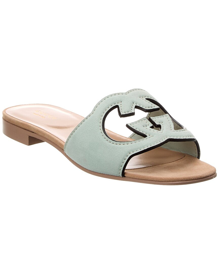 Gucci Interlocking G Slide Sandals