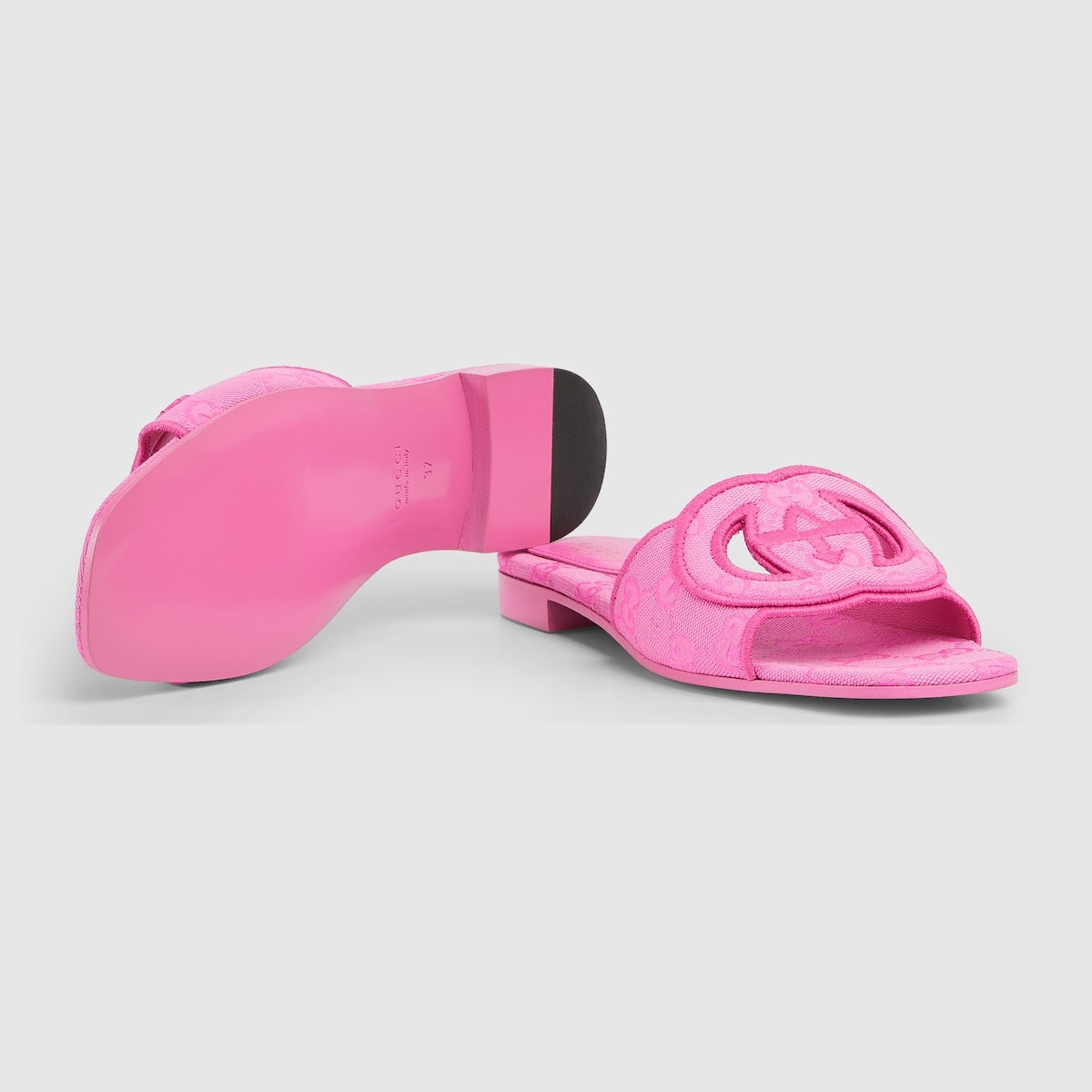 Gucci Interlocking G GG Slide Sandals