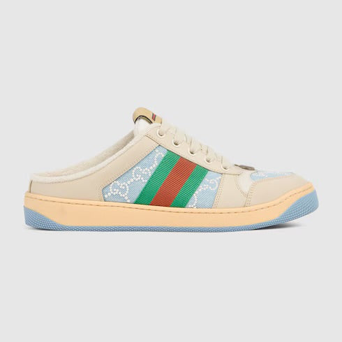 Gucci Pearl Screener Mule Sneakers