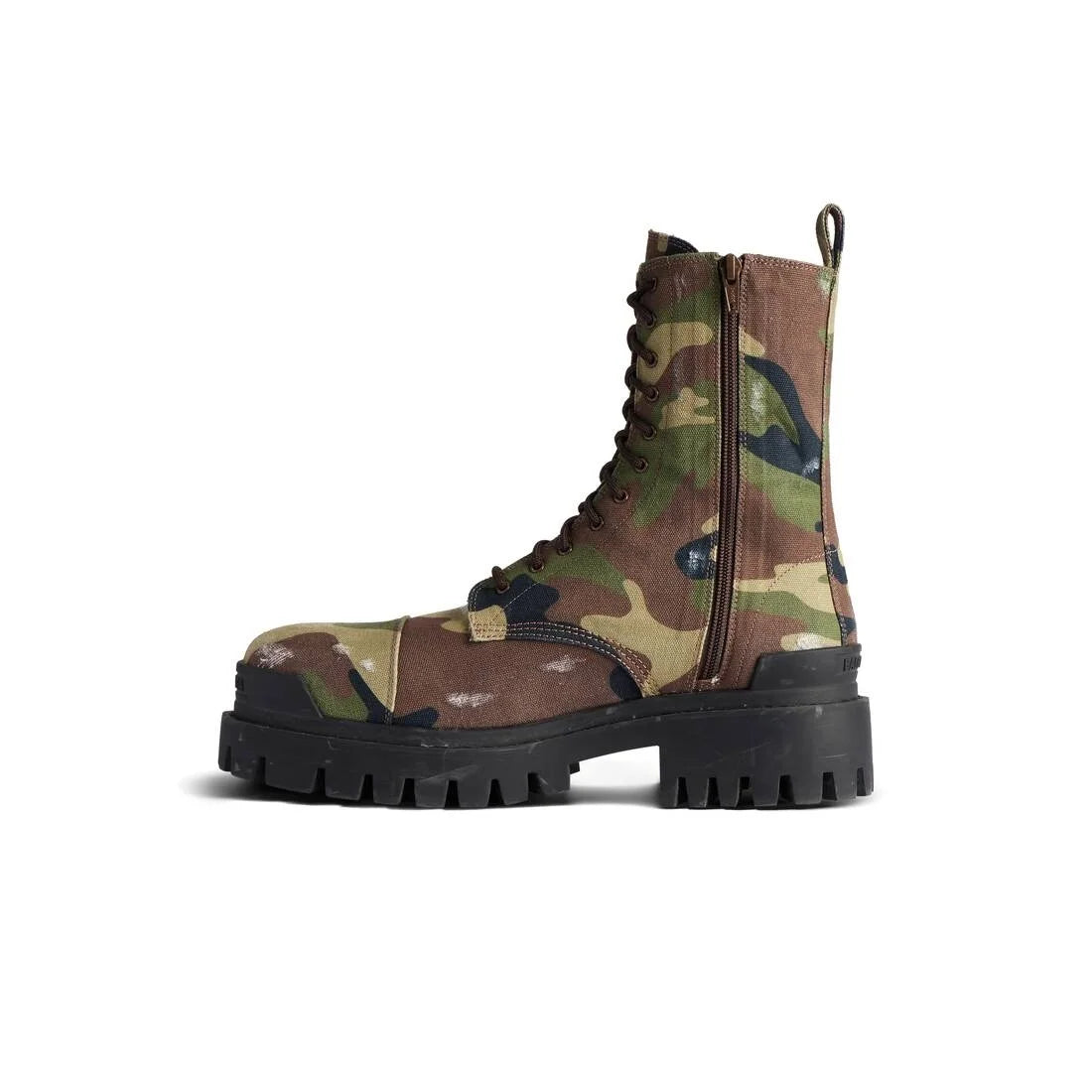 Balenciaga Strike Boot Camo Print