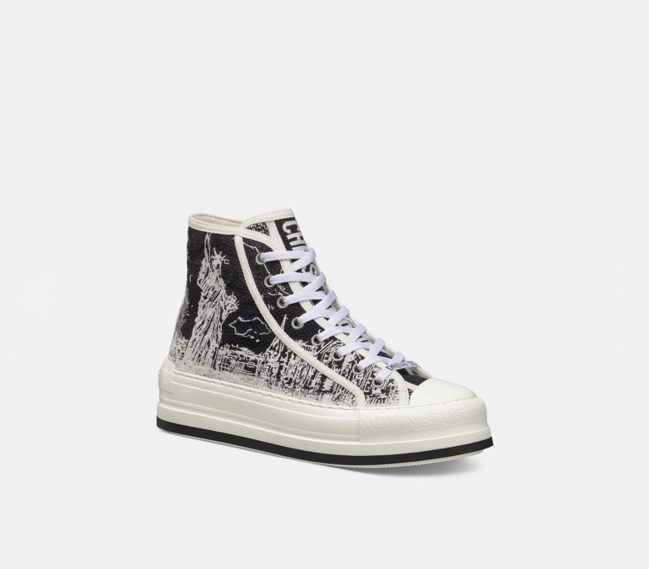 Dior Walk’N’ Dior High Top Sneakers
