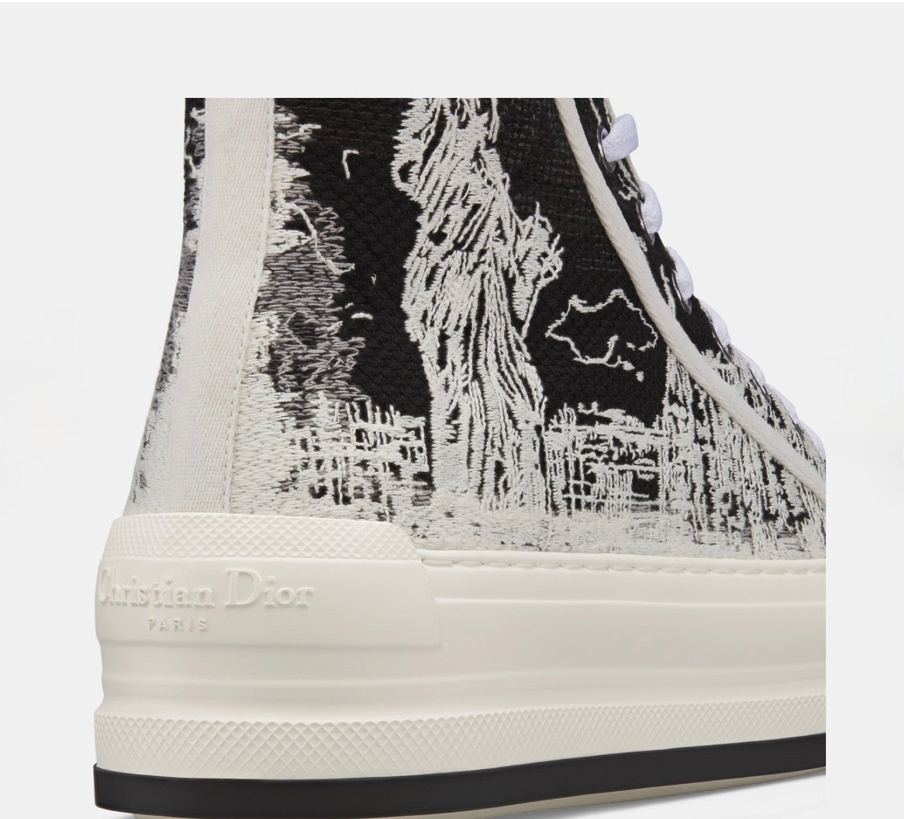 Dior Walk’N’ Dior High Top Sneakers