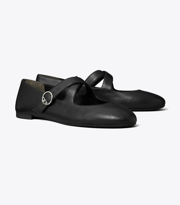 Tory Burch Criss Cross Mary Jane Ballets