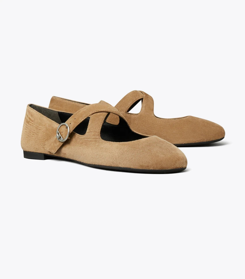 Tory Burch Criss Cross Mary Jane Ballets