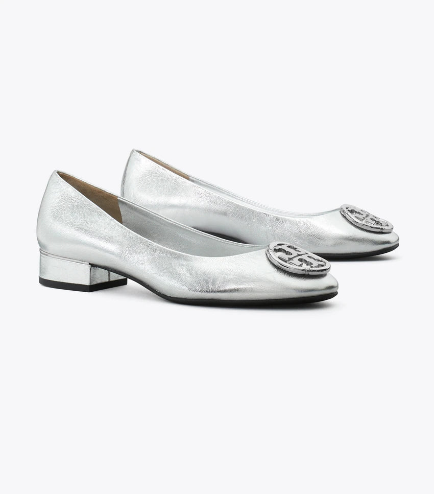 Tory Burch Multi Logo Block Heel