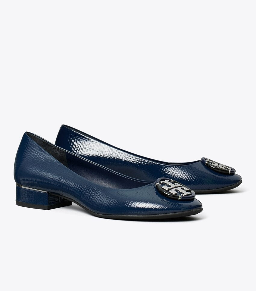 Tory Burch Multi Logo Block Heel