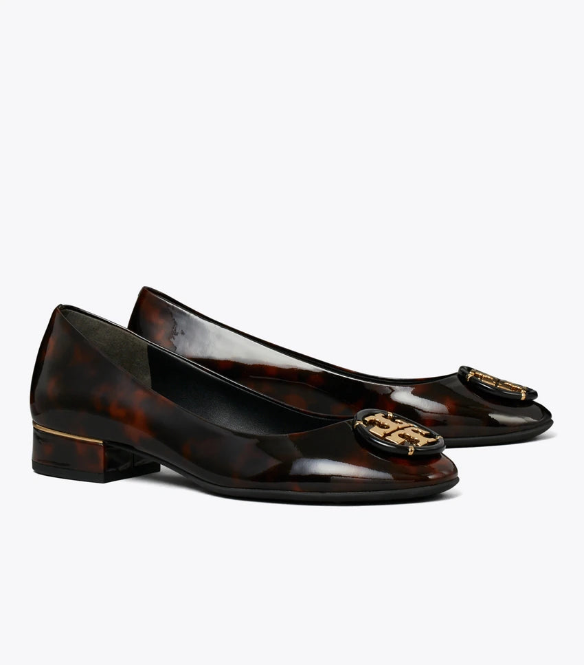 Tory Burch Multi Logo Block Heel