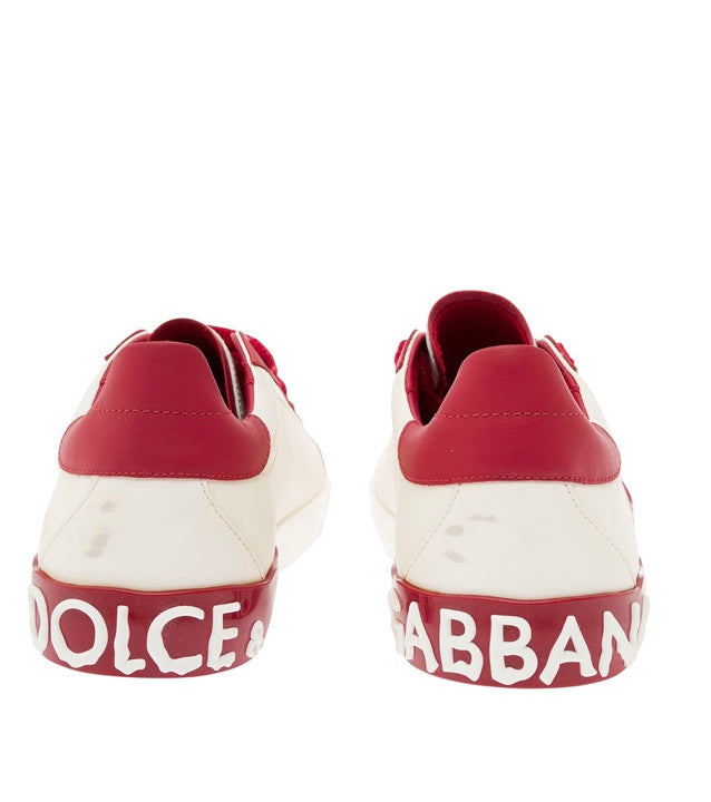 Dolce & Gabbana Vintage Portofino sneakers with DG patch