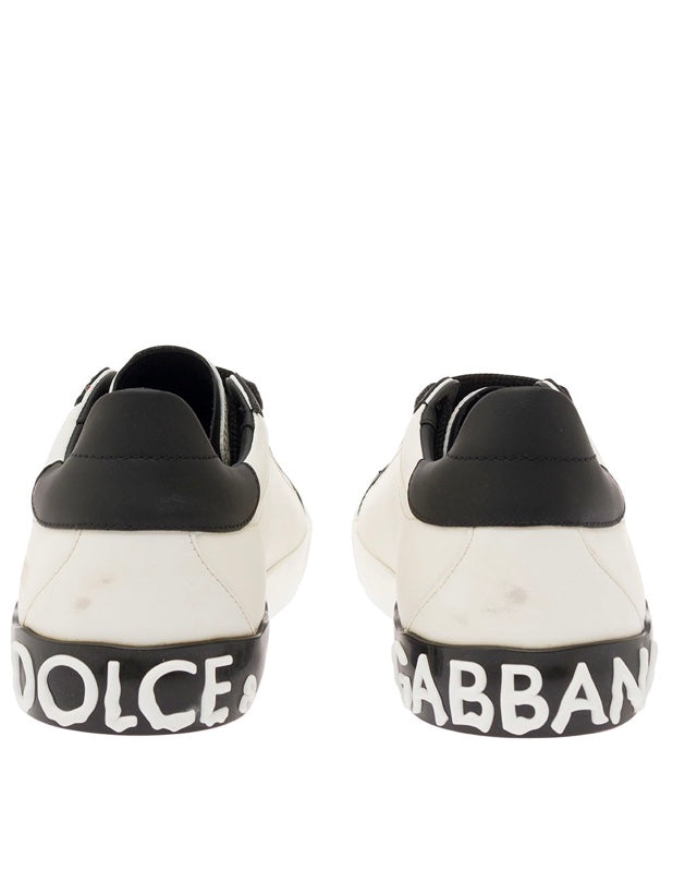 Dolce & Gabbana Vintage Portofino sneakers with DG patch