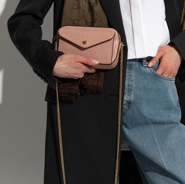Gucci GG Super Mini Shoulder Crossbody Bag