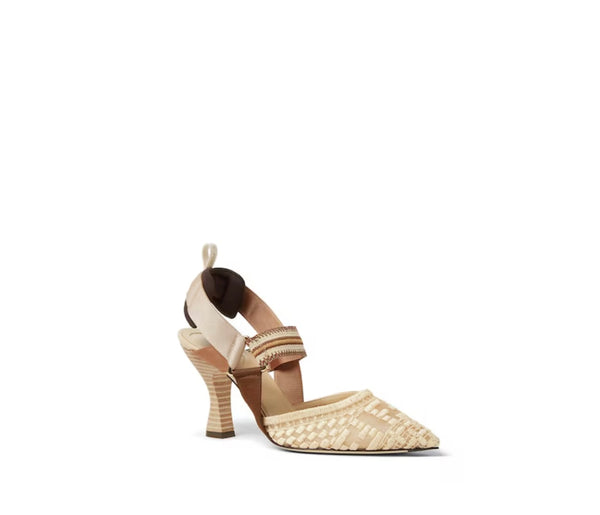 Fendi Colibri Slingback Pump