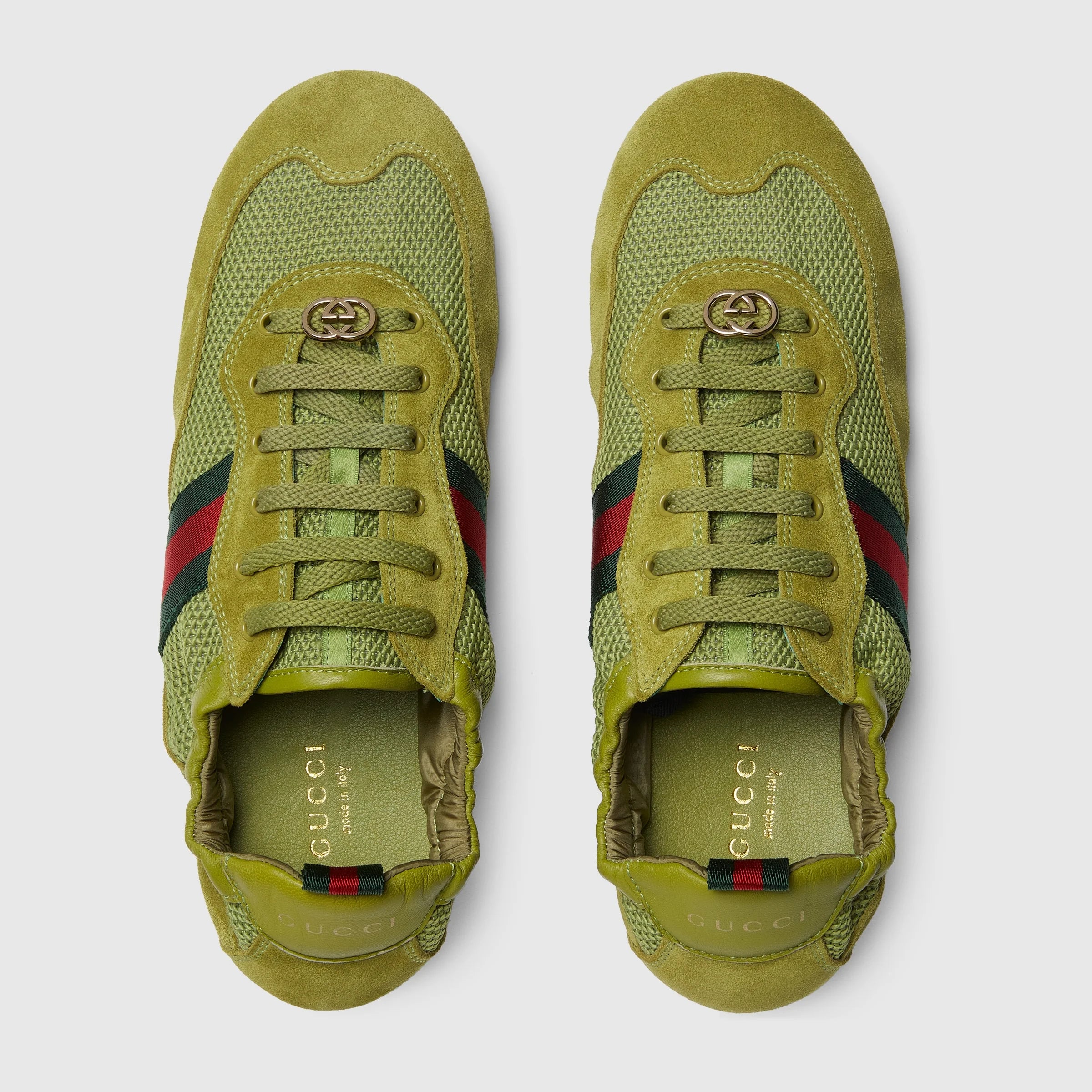 Gucci Shift Web Sneakers