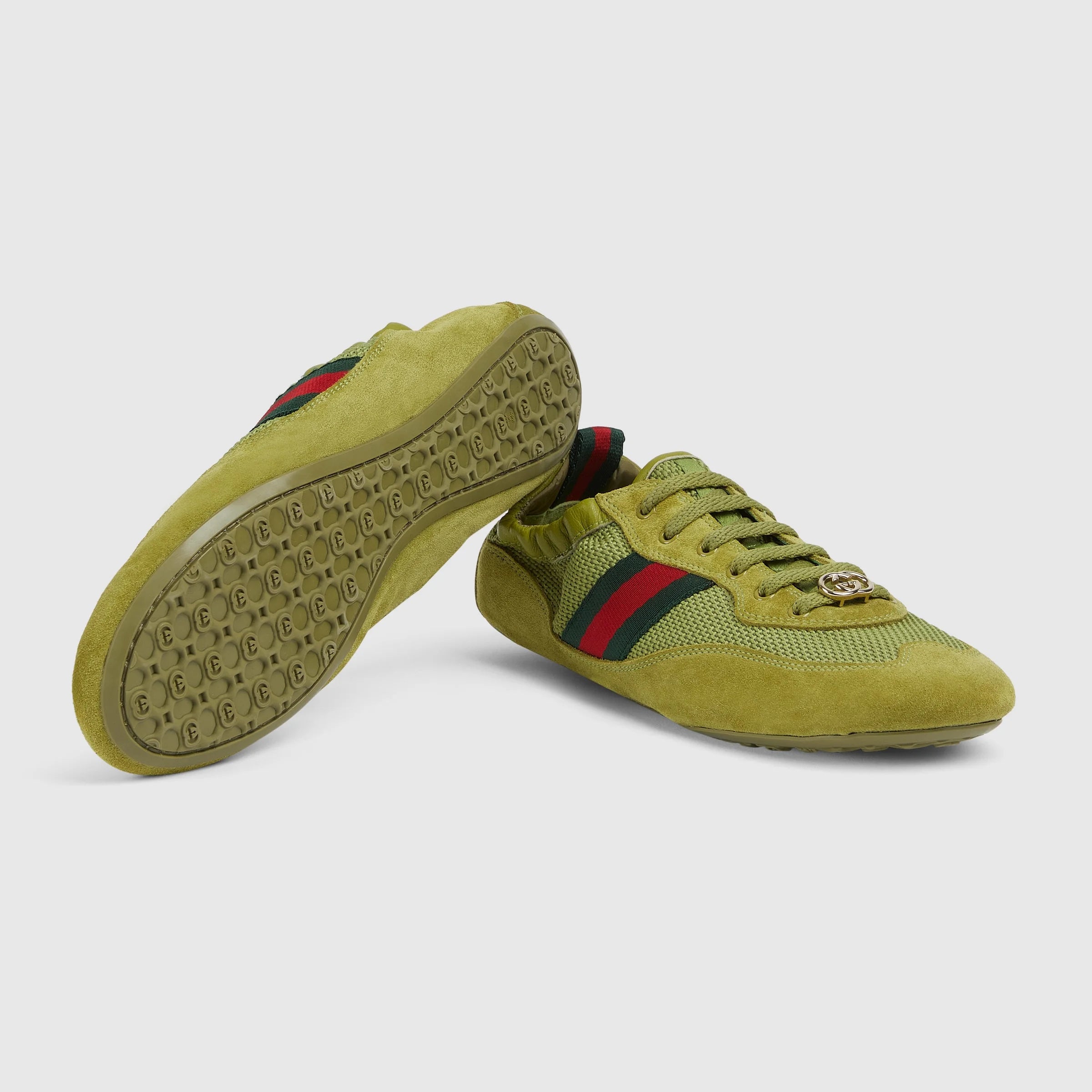 Gucci Shift Web Sneakers