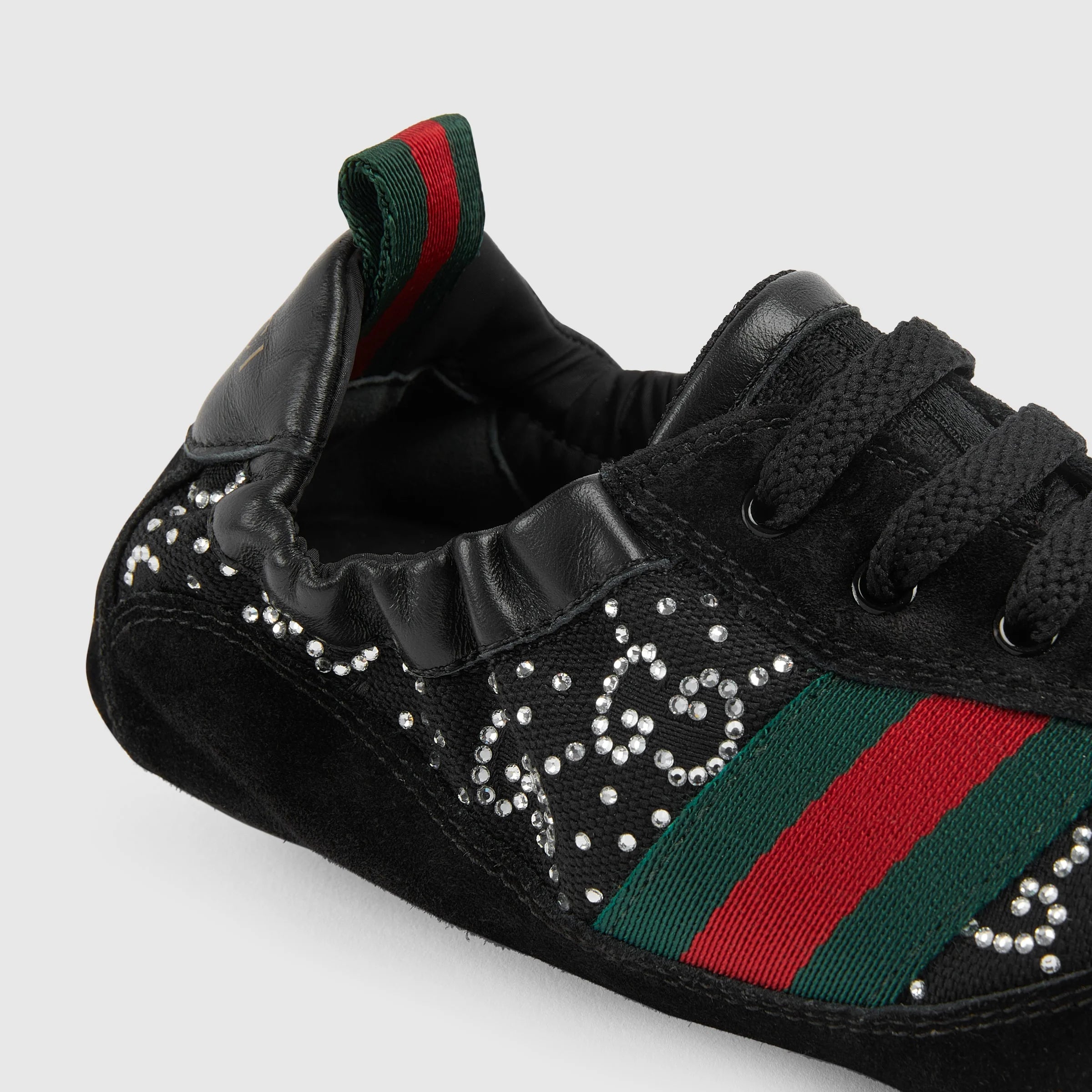 Gucci Shift Web GG Crystal Sneakers