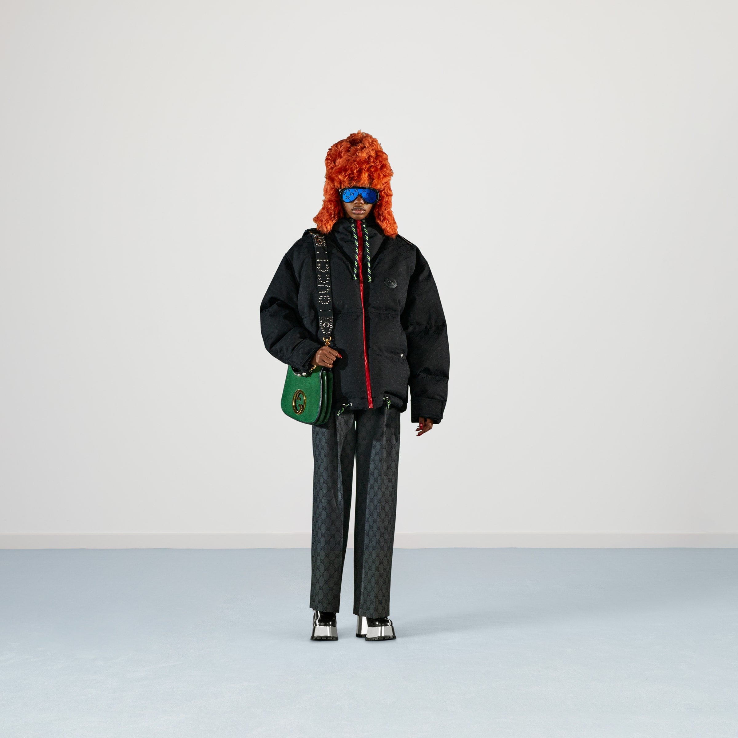 Gucci GG Cotton Canvas Puffer Jacket
