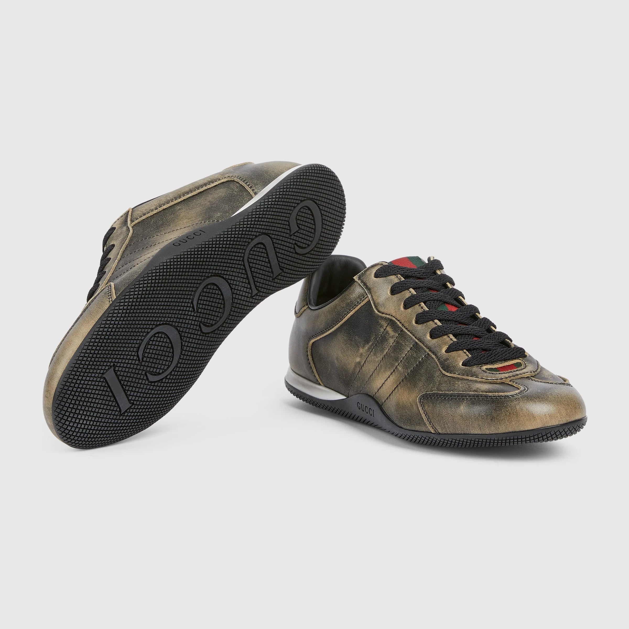 Gucci Shift Web Sneakers