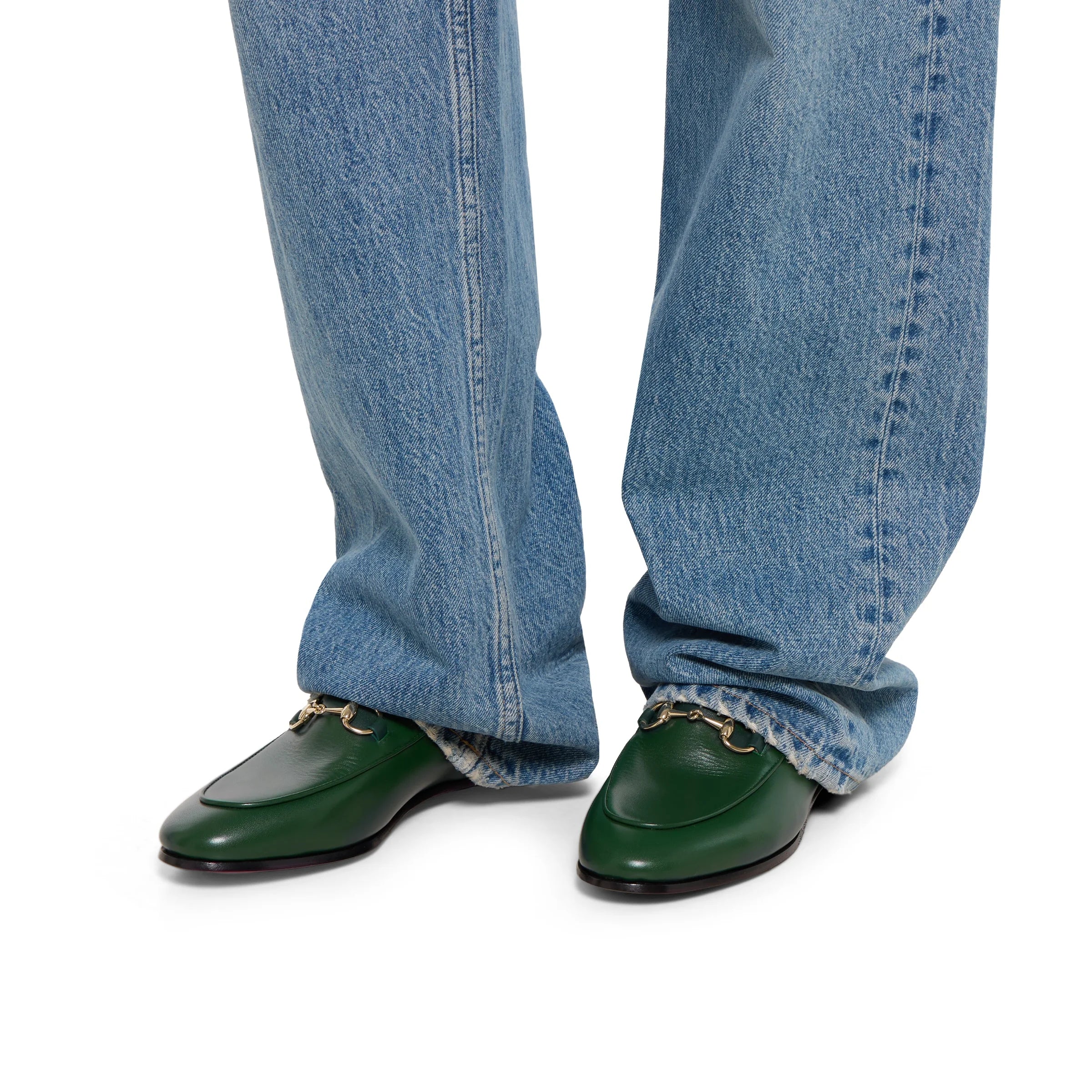 Gucci Jordaan Horsebit Loafers